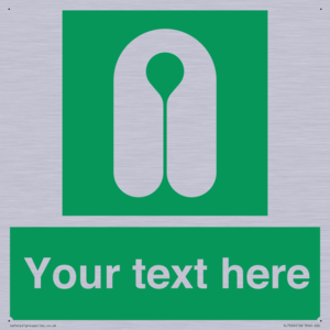 Custom sign safe condition Lifejacket